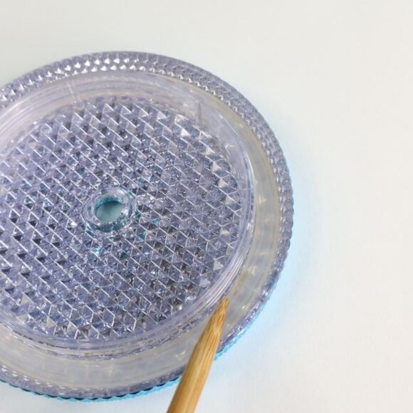 Starbucks Teal Splash Bling Cold Cup Studded Tumbler 24oz - Picture 6 of 7